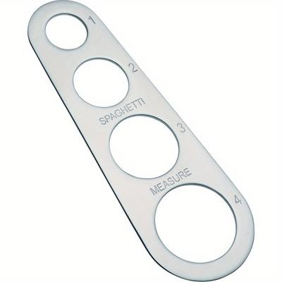 Измерительный инструмент для спагетти из нержавеющей стали — 4-порционный прибор для идеальной порции пасты, прочный и простой в очистке кухонный аксессуар