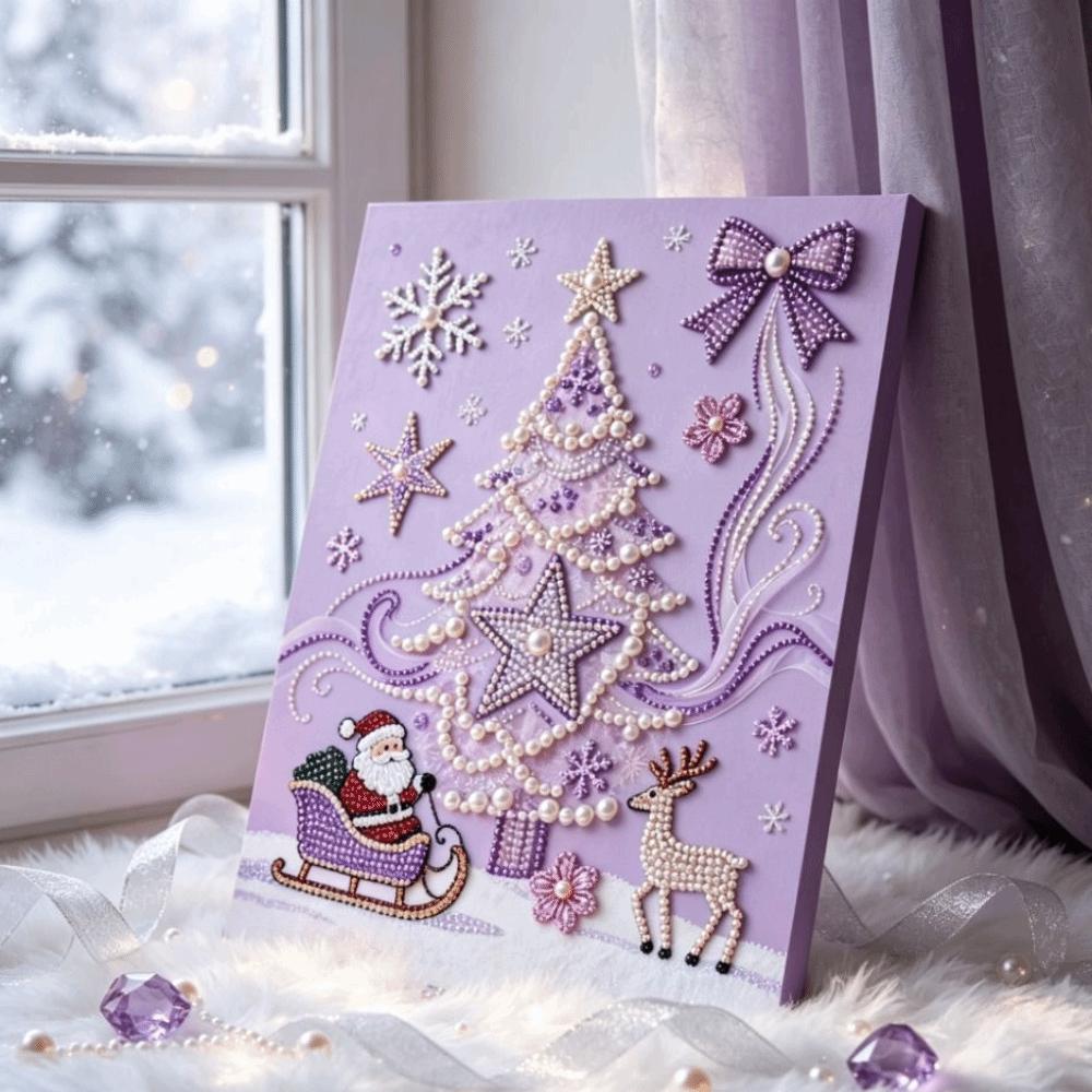 3D Pearl Painting Kit Sparkling DIY Pearl Painting Kit DIY Floral DIY Painting Art Kit Room Decor
