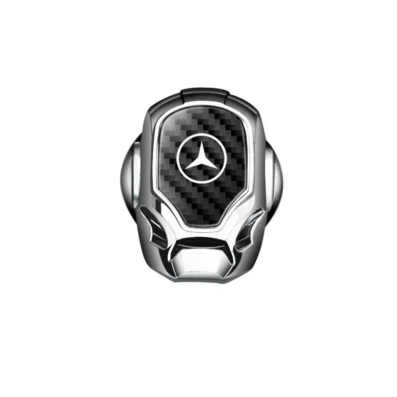 dgrb1 Car ONE-CLICK Start Button Protective Cover Emblem Stickers For Mercedes Benz W220 W205 W211 W212 GLC GLS AMG W203 Accessories