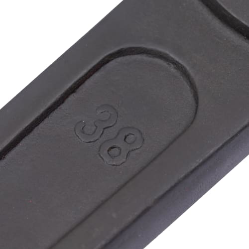 HFS (р) Рожковый ключ, Ударный гайковерт, Трубный ключ, Ключ для смесителя, Гаечный ключ, Подшипник, Барабан стиральной машины, Разборка, Заело, 38 мм, Черный