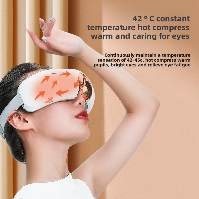 Intelligent Eye Massager To Relieve Fatigue Artifact Physiotherapy Hot Compress Instrument Music Eye Mask Eye Protection Instrument
