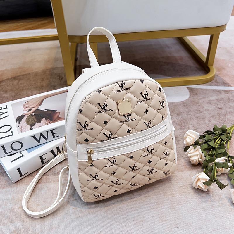 Рюкзак большой вместимости с вышивкой, женская сумка, рюкзак с принтом, модная универсальная студенческая сумка