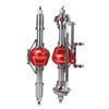 Front and Rear Axle Car Parts Upgrade Accessory Fit for SCX10 II 90046 90047 1 10 RC CrawlerTitanium