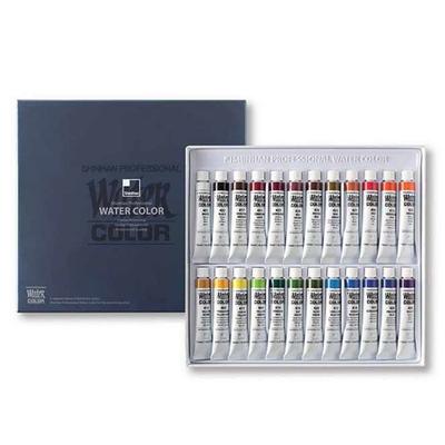 Набор акварельных красок Shinhan Artist Professional, 7,5 мл, 24 цвета, корейские игрушки