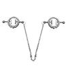 Nipple Clamps with Chain Nipple Stimulator Flirting Nipple Clamp Sex Toys for Couple