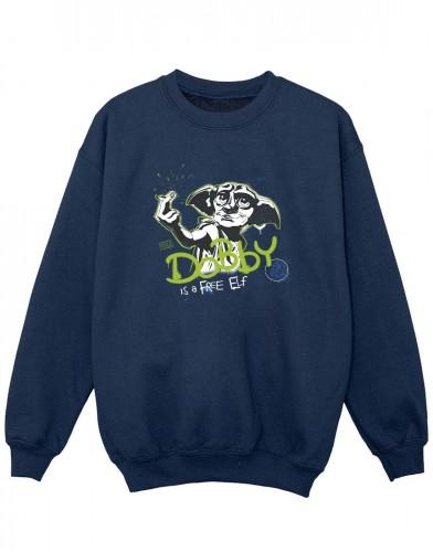 Harry Potter Girls Dobby A Free Elf Sweatshirt
