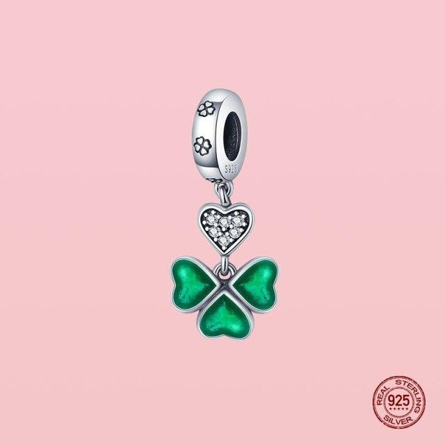 Подвеска из стерлингового серебра 925 пробы, очаровательные бусины для оригинального браслета Panjia, ожерелье, женские украшения