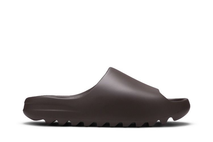 Мужские шлепанцы adidas Yeezy Slides 'Soot' 2021