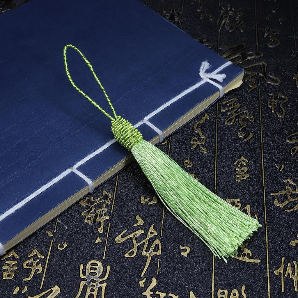 10Pcs Polyester Silk Tassel Fringe Trim 15cm Long Cotton Tassel For Wedding Home Decoration