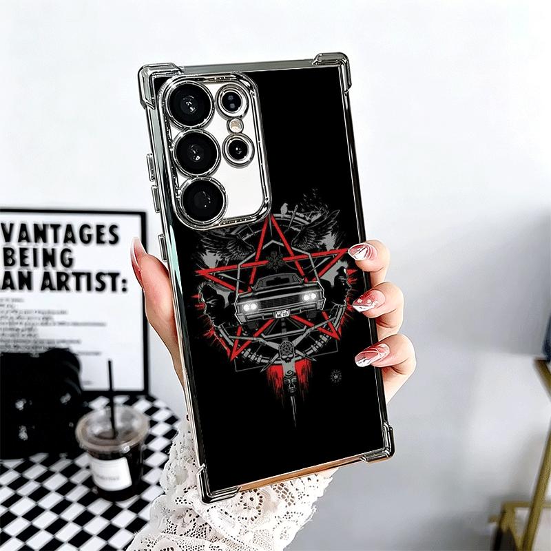 Сверхъестественное SPN Бабайт Покрытие Чехол для телефона Для Samsung Galaxy S24 S25 FE S26 Edge S23 Ultra S22 S21 Plus S20 Защита от падения Подушка безопасности