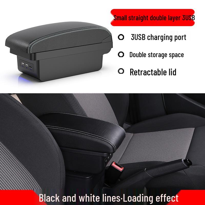 Perodua Axia North Deer Daaxia Center Armrest Storage Box