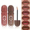 Nude Lip Gloss Non-stick Cup Lip Glaze Matte Not Easy To Fade Non-stick Cup Long-lasting Dark Lipstick