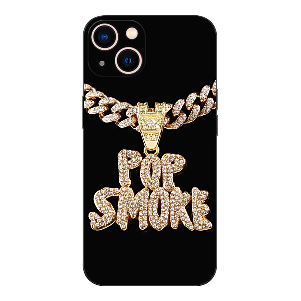 Черный чехол из ТПУ для OPPO A16 A16S A55 A94 F17 F19 Pro Reno 4 5 Lite 6 4G 5G Pop Smoke известный рэпер