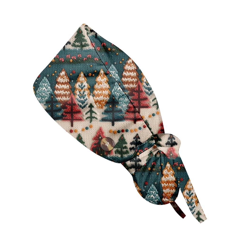 Модная рождественская рабочая кепка с принтом, повседневная женская кепка с хвостиком, кепка с повязкой, кепка Baotou