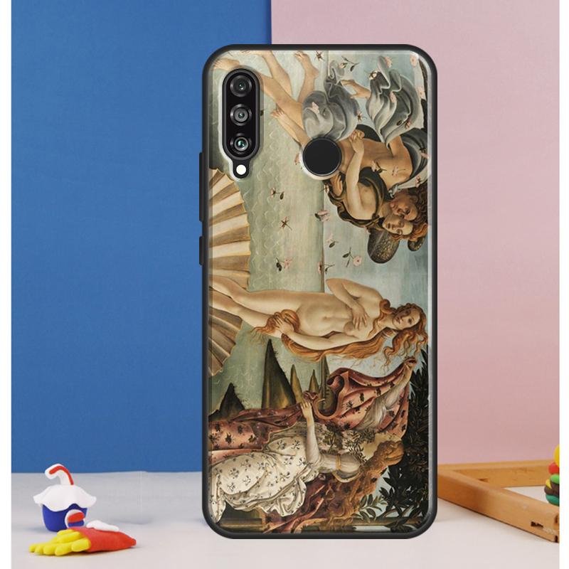 Арт-картина Рождение Венеры Чехол для Huawei Nova Y73 Y72 Y70 Y90 Y60 Y61 Y91 12s 12i 11i 8i 9 10 SE P30 P40 Lite P60 Pro