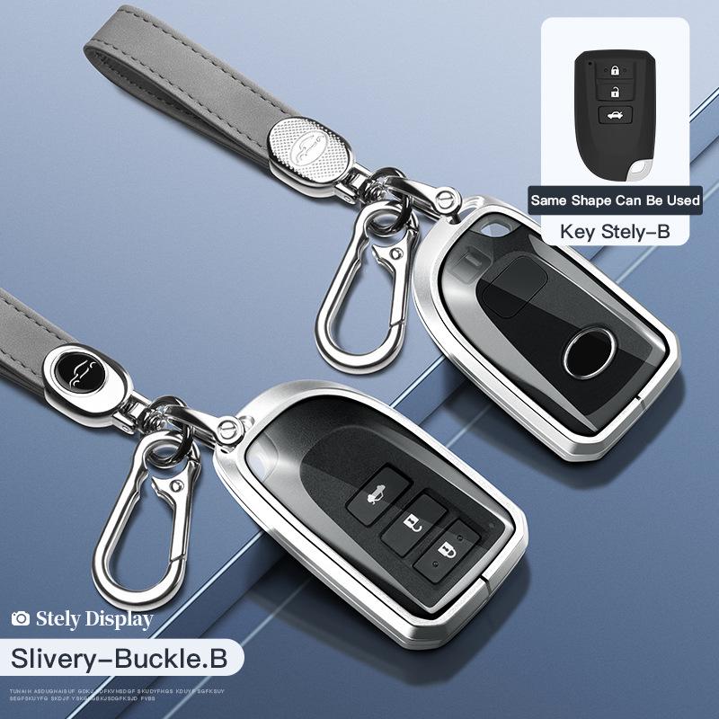 Футляр для ключа Toyota: Подходит для Highlander, Camry, Crown, Corolla, Prado, Reiz