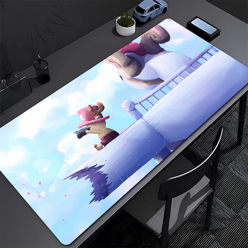 ONE PIECE Mousepad Office Computer Desk Mat Keyboard Mouse Pad Laptop Cushion big Nonslip Deskpad PC carpet Anime Game Mousepad