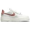 Nike Женские кроссовки Air Force 1 Low Pixel Белые Розово-ржавые CK6649-103