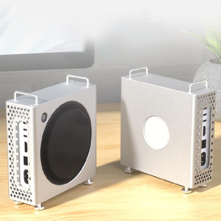 Компактный вертикальный подставка-шасси для MiniM4 Laptop Mount Case Support с противоскользящим дизайном и эффективным охлаждением