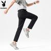 Playboy Men's Summer Lightweight Cool-Feel Breathable Straight-Leg Casual Pants