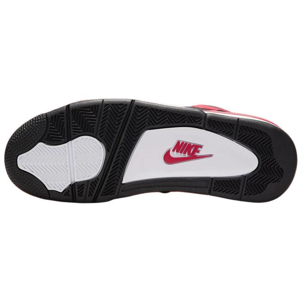 Nike Кроссовки Air Flight 89 Low Bred Unisex черные Gym-красные белые FZ3045-001