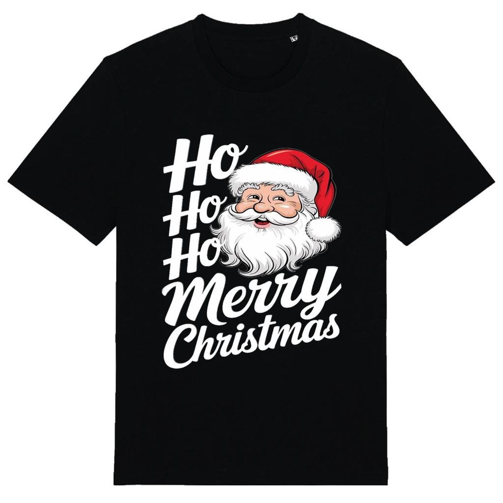 HoHoHo Merry Christmas Xm - Unisex T-Shirt Festive Jolly Secret Santa Xmas Saint