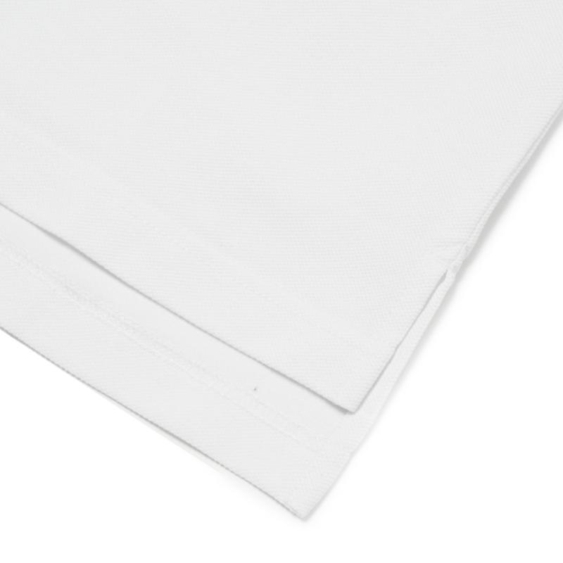 Новая мужская рубашка-поло MLB Basic Logo Los Angeles Dodgers, белая, 3LPQM2023-50WHS