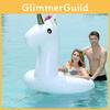 Giant Inflatable Unicorn Swimming Ring For Adults Swim Float Pool Toy Fun