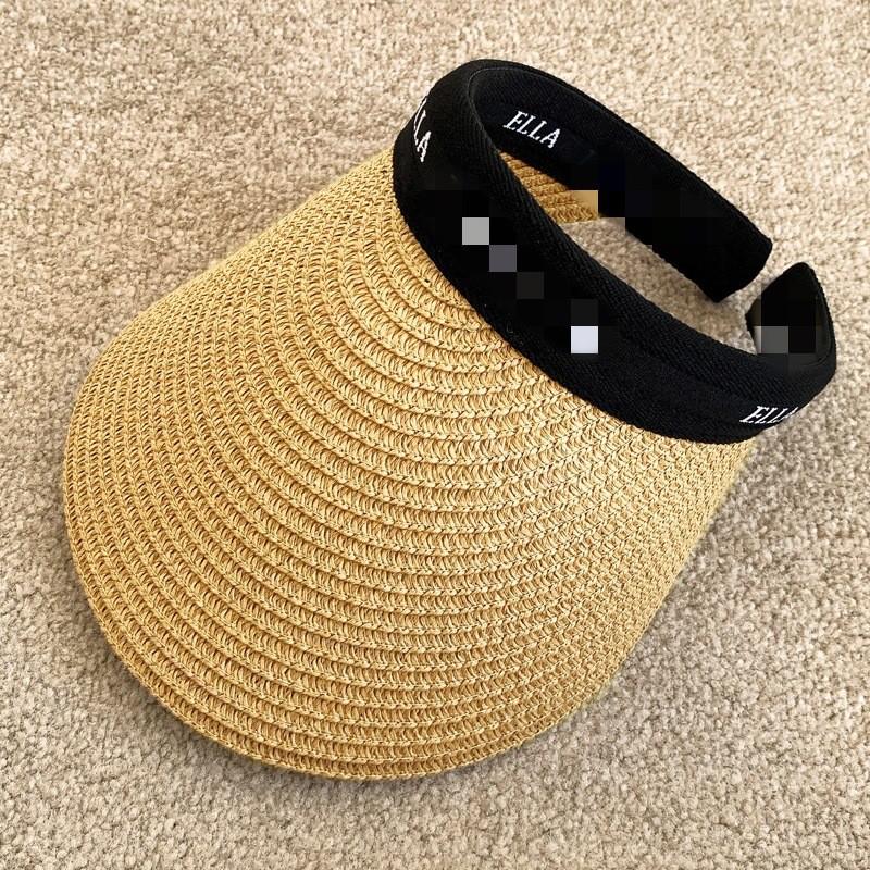 Elegant Brim Wide Sun Hat Women Featuring Foldable Design Outdoor Sunscreen Hat