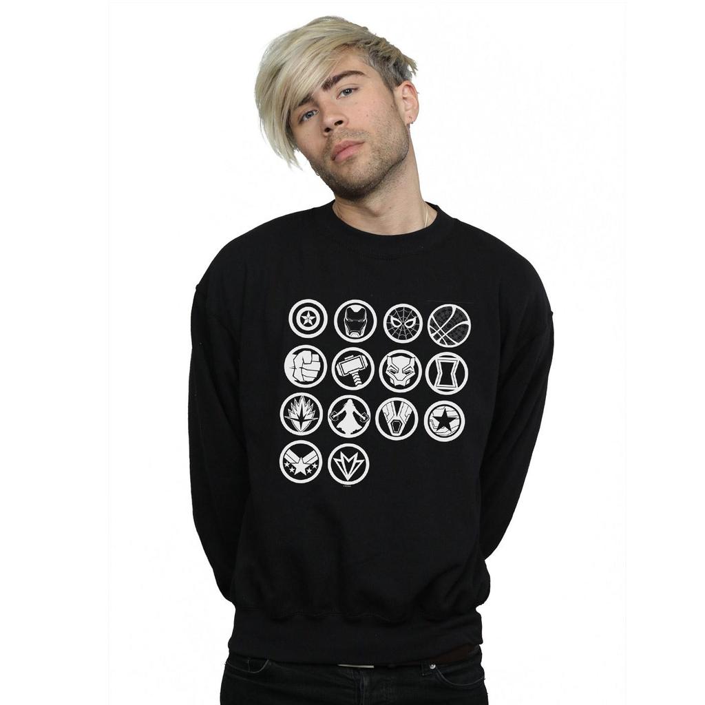Marvel Mens Avengers Infinity War Icons Assemble Sweatshirt