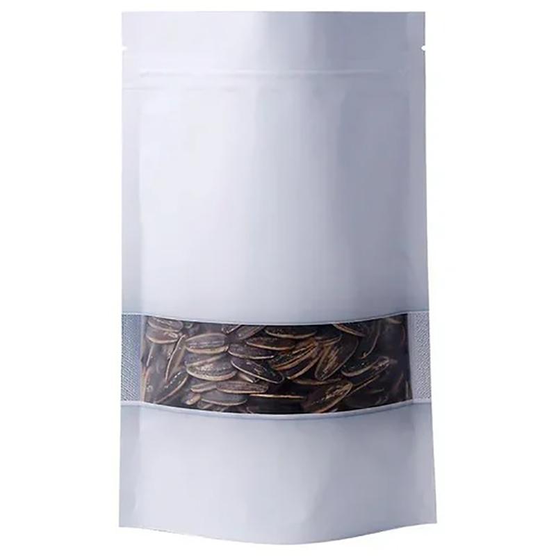 Colored Self-supporting Self Sealing Bag Aluminum Foil Sealed Biscuit Flower Tea Sealed Pocket Candy Facial Mask Gift Window Bags