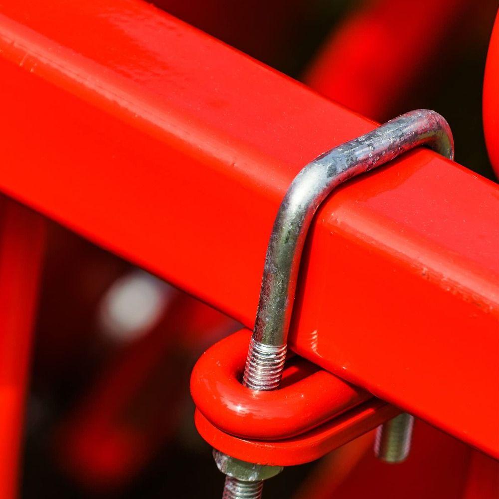 Квадратные U-образные болты из нержавеющей стали, серебряный U-образный зажимной болт с гайками и пластинами U-образный зажимной болт