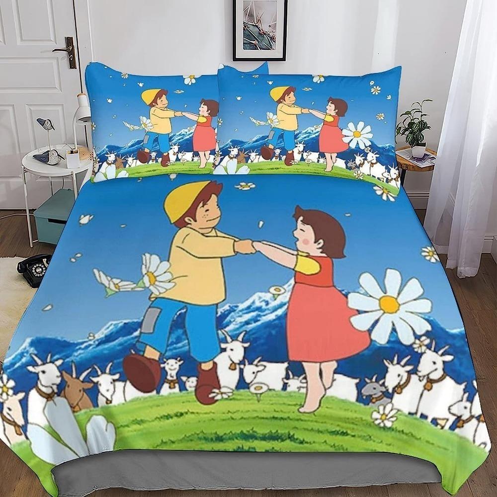 Милая девушка Аниме рисунок пододеяльник простыни пуховые пододеяльники, детские пододеяльники, взрослые пододеяльники из микрофибры