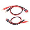 14AWG T Plug to 4.0mm Banana Plug Male Charging Cable RC Car Charging Cable for Outdoor