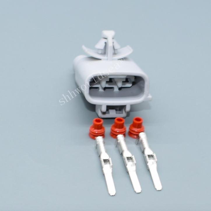 shhworldsea 3 Pin 2.2mm male female 6189-0193 90980-10981 Wiper Water Jet Plug Socket For Toyota Automotive Connector