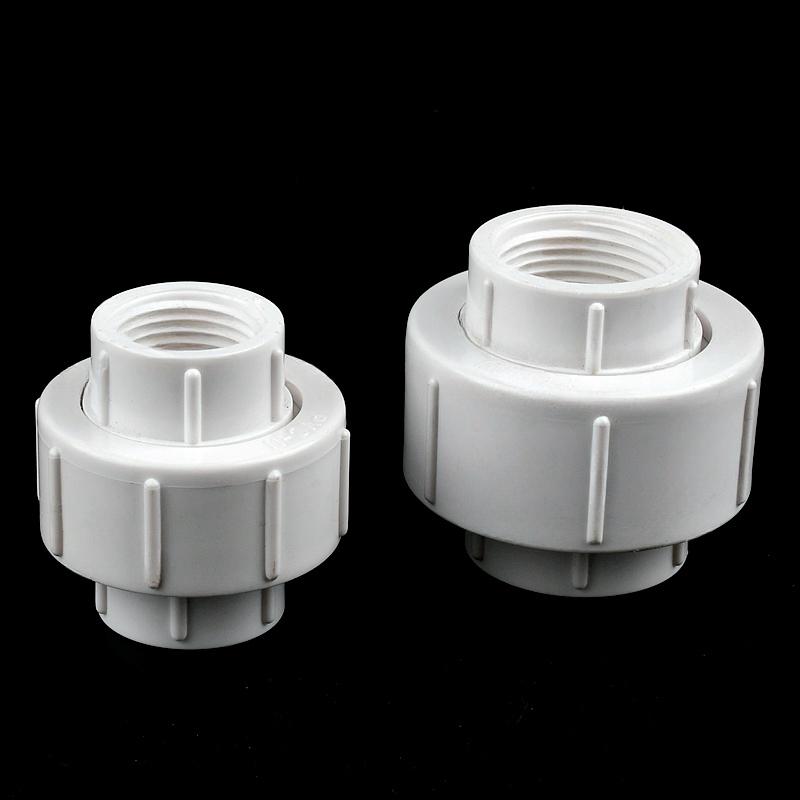 1~5 шт 1/2'' 3/4'' 1'' внутренняя резьба ПВХ соединительный элемент водопроводная труба аксессуары фитинги для аквариума адаптер для полива садовых растений