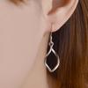 Trendy 925 Sterling Silver Earrings for Women Accessories Fashion Lady Girls Drop Earring for Female Jewelry