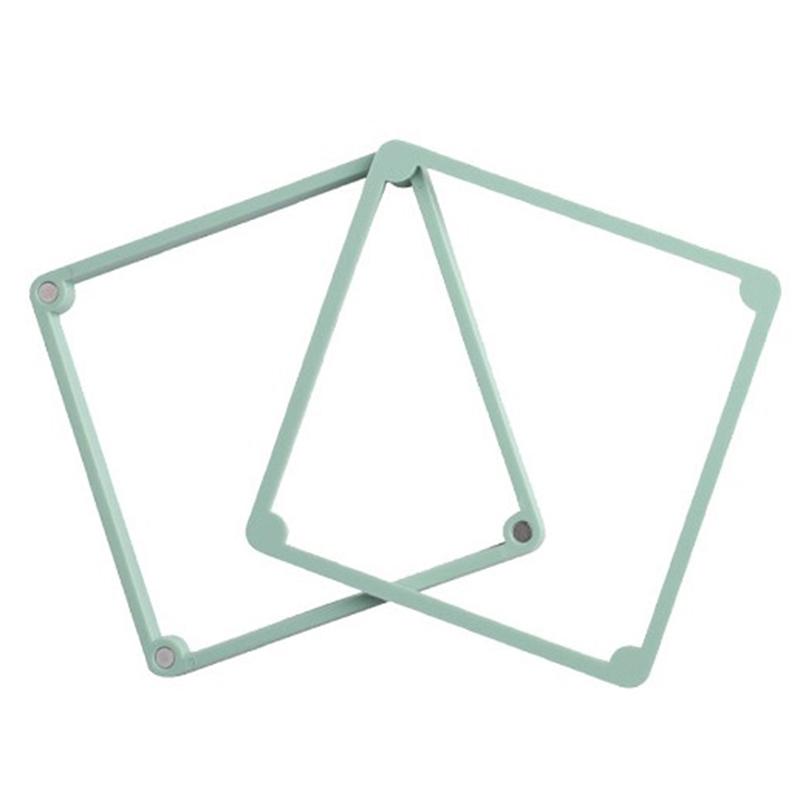 Fondant Cookies Spray Mold Fixed Frame Plastic Cake Stencil Fixing Frames Printing Tool Cake Decoration Tools