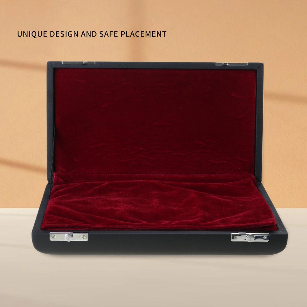 Oboe Case Sax Case Saxophone Case Oboe Container Oboe Leather Box Black Oboe Organizer Oboe Box Oboe Bins Oboe Container