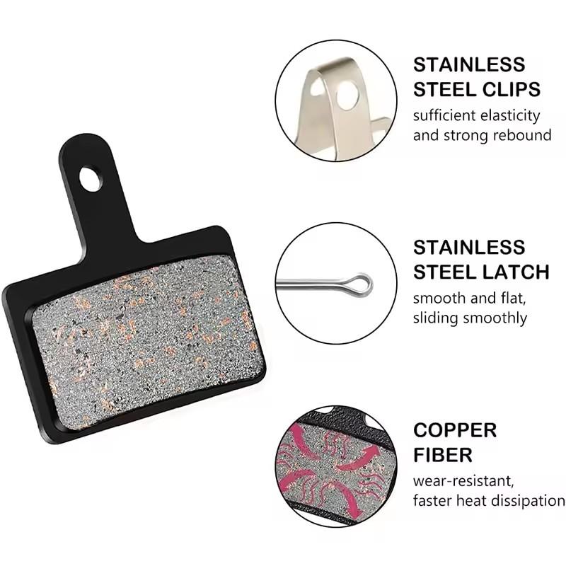 Колодки гидравлических дисковых тормозов для горного велосипеда для b01s SHIMANO SRAM AVID HAYES Magura ZOOM Велосипедные запчасти Полуметаллические тормозные колодки