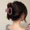 Нескользящие заколки-крабы для волос Матовые зажимы для волос Корейские аксессуары для волос Женщины Девушки