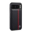 Carbon Fiber Texture PU Leather Phone Case for Google Pixel 9 Pro XL 9 8 7 Pro 7A 8A Shockproof Full Protection Cover Coque