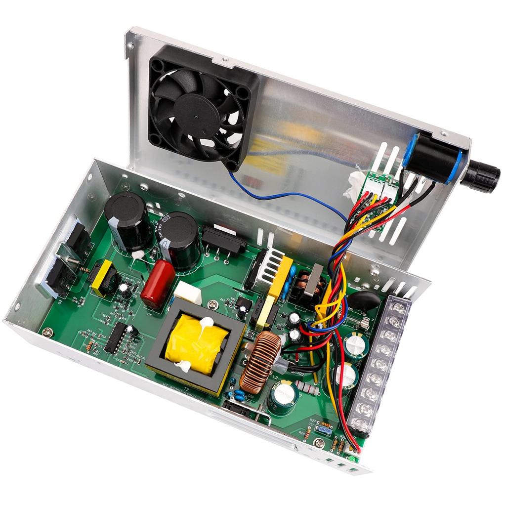 Импульсный источник питания DROK AC DC 20A 480W Регулируемый источник питания с стабилизацией напряжения и тока Преобразователь постоянного тока Преобразователь напряжения отключения при перегрузке