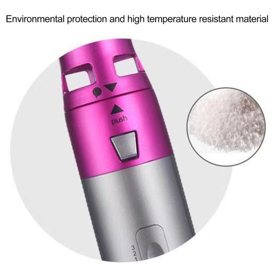 5-In-1 Electric Hair Dryer with 5 Attachment Nozzles Multi-functional Hot Brush Automatic Hair Curler Portable Travel Women Curling Wand