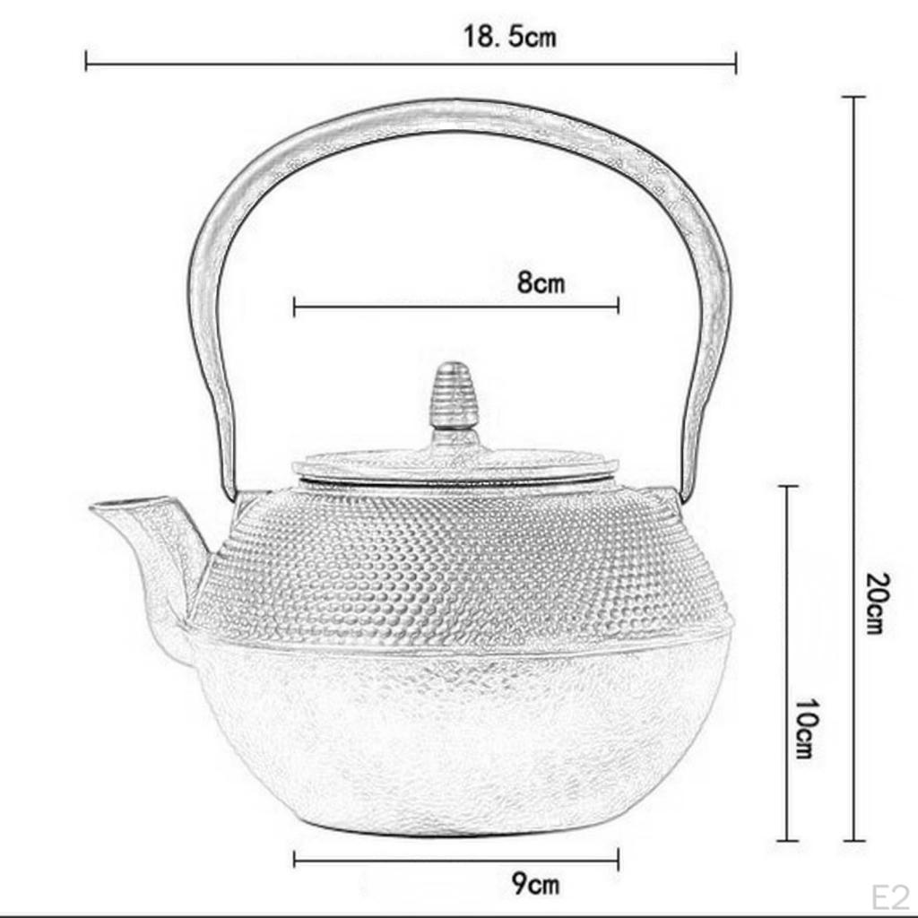 Чугунный чайник, китайский чайник, декор для воды