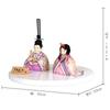 Hina Wooden Kotohoki Doll with Round Doll, Doll, Mikoto, Only, Tray, White, KTH-3203E1