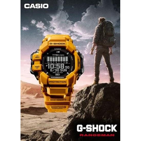 Casio Wristwatch G-Shock Domestic Genuine Product RANGEMAN GPS Heart Rate Monitor Bluetooth Equipped Environmentally Friendly Material GPR-H1000-1JR