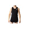 Round Neck Pullover Solid Color Running Sleeveless Vest Men Vests Black 2091A124-001