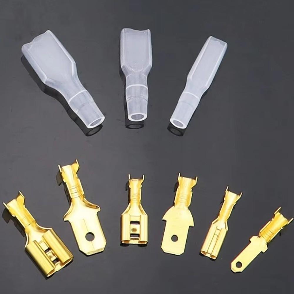 1000/1050 pcs Electrical Wire Connectors Termin Spade Connectors Spade Crimp Terminals  Car