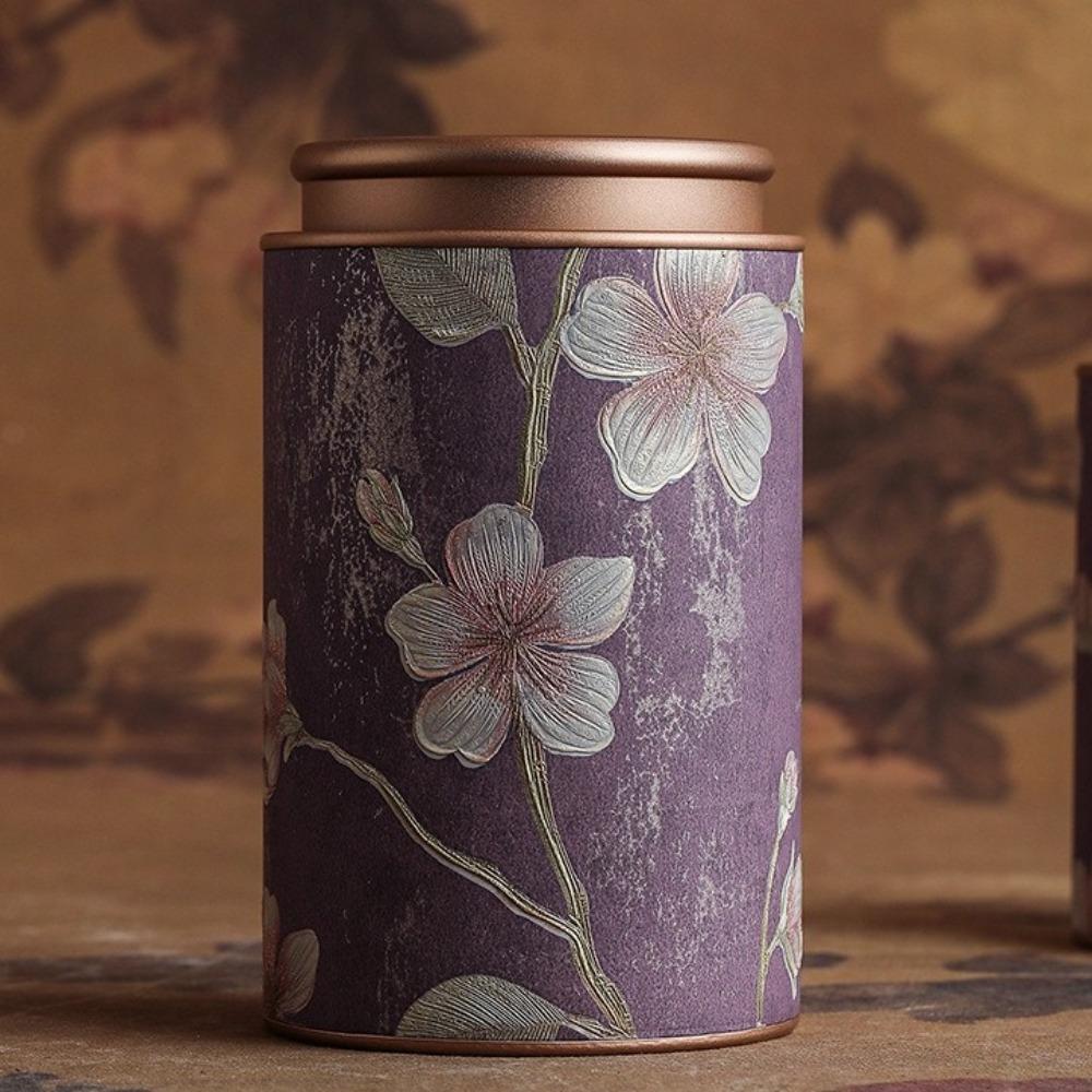 Мини Жестяная Банка для Чая Новая Китайская Стиль Упаковочная Коробка для Чая Удобная Герметичная Банка для Чая Дом
